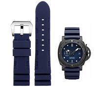 HEYOZURY Uhrenarmbänder für Panerai 22mm,24mm Premium Qualität Wasserdichtes Silikon Wählen Sie Farbe/Breite Gummibänder Gummi Ersatzbänder Uhrenarmbänder für Männer