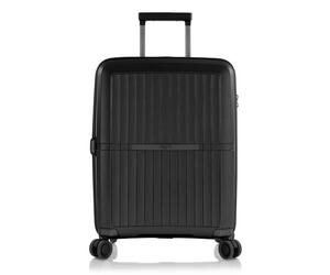Heys AirLite 4 Rollen Kabinentrolley S 53 cm mit Dehnfalte schwarz