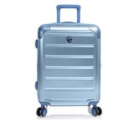 Heys Alumix 4 Rollen Kabinentrolley S 55 cm mit Dehnfalte icy blue Herren