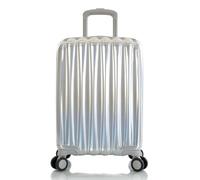 Hartschalen-Trolley HEYS "Astro, verschiedene Größen und Farben", Gr. B/H/T: 36cm x 53cm x 22cm 32 l, silber, Polycarbonat-Verbundwerkstoff, festlich, Koffer, Heys Reisegepäck TSA Schloss Volumenerwei