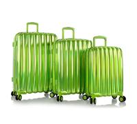 Heys Astro 4 Rollen Kofferset 3-teilig mit Dehnfalte grün