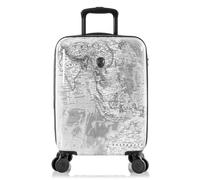 Heys Black Camo 4 Rollen Kabinentrolley S 53 cm mit Dehnfalte weiss