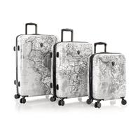 Heys black-white world map Herren