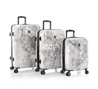 Heys black-white world map Herren