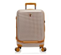 Heys EZ Fashion 4 Rollen Kabinentrolley S 53 cm mit Dehnfalte brown houndstooth (TAS048702) braun