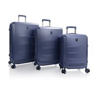 Heys EZ Fashion 4 Rollen Kofferset 3-teilig mit Dehnfalte blau