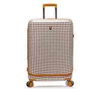 Heys EZ Fashion 4 Rollen Trolley M 66 cm mit Dehnfalte brown houndstooth (TAS048703) braun