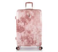 Hartschalen-Trolley HEYS "Tie-Dye pink, 76 cm", Damen, Gr. B/H/T: 51cm x 76cm x 30cm 124 l, pink, Polycarbonat-Verbundwerkstoff, Koffer, Heys x Joachim Llambi Hartschalen-Koffer Volumenerweiterung (15