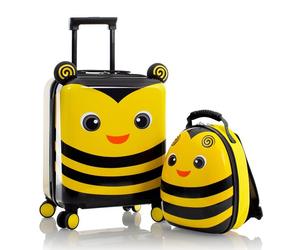 Heys Kids 4-Rollen Kofferset 2tlg. gelb