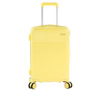 Hartschalen-Trolley HEYS "Pastel, 53 cm" Gr. B/H/T: 35 cm x 53 cm x 23 cm 42 l, gelb (yellow) Koffer Handgepäck-Koffer (51695439-0)