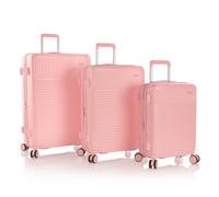 Heys Pastel 4 Rollen Kofferset 3-teilig mit Dehnfalte orange