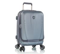 Hartschalen-Trolley HEYS "Vantage Smart Access, 53 cm" Gr. B/H/T: 37 cm x 53 cm x 23 cm 51 l, blau (slate blue) Koffer Handgepäck-Koffer mit Frontzugangsfach; gepolsterter Laptoptasche (53486204-0)