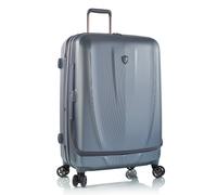 Hartschalen-Trolley HEYS "Vantage Smart Access, 76 cm" Gr. B/H/T: 50 cm x 76 cm x 31 cm 136 l, blau (slate blue) Koffer Hartschalenkoffer Reisegepäck groß mit Frontzugangsfach und Volumenerweiterung (30655312-0)