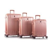 Heys Xtrak 4 Rollen Kofferset 3-teilig mit Dehnfalte gelb