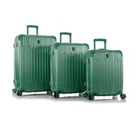Heys Xtrak 4 Rollen Kofferset 3-teilig mit Dehnfalte midnight green (TAS038793) gruen