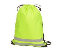 HF2204 Halfar Zugbeutel Reflex Neon Yellow 33 x 43 cm