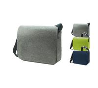 HF7554 Halfar Kuriertasche MODERN CLASSIC Anthracite 36 x 29 x 10 cm