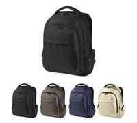 HF7798 Halfar Notebook Rucksack MISSION Black 30 x 43 x 14 cm