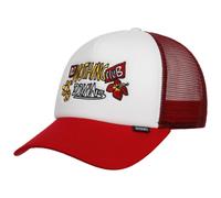 HFT DNC Guy Trucker Cap by Djinns weiß-rot One Size