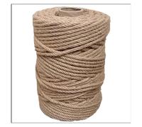 HGDNNDEOP Naturjuteschnur, Juteschnur, braun, 6 mm/8 mm x 100 m, for Gartenarbeit, Basteln, Geschenkverpackung(8mmx100m(328ft))