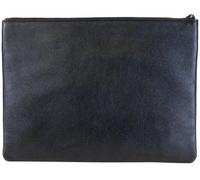 HGL - HGL Banktasche echt Leder schwarz Schwarz