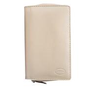 HGL - HGL Damenbörse mit Reißverschluss. RFID-Schutz echt Leder beige Beige