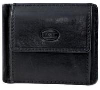 HGL - HGL Dollarclip mit RFID-Schutz echt Leder schwarz Schwarz