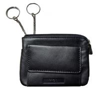 HGL - HGL Schlüsseletui echt Leder schwarz Schwarz