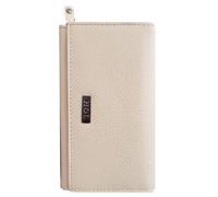 HGL - HGL Überschlagbörse, RFID-Schutz echt Leder cappuccino Beige