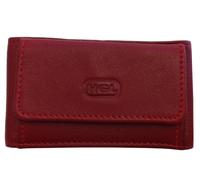 HGL - HGL Zappelbörse klein echt Leder rot Rot