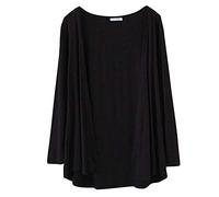 HHMY Leicht Sommerjacke Damen Cardigan Langarm Strick-Jacke Damen Strickcardigan Feinstrick-Strickmantel Elegant üBergangsjacke Vorne Offene Strickjacke Sommer DüNn Jacke Outwear