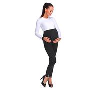 hi!mom Dicke Umstandsleggings für Damen, Gepolsterte Umstandsleggings für Frauen weiche Fleece-Linie, warme Baumwollleggings in voller Länge Fleece-Innenseite Schwangerschaftshose, Größe 34-48 EU