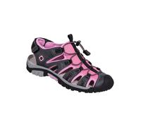 Sandale HI-TEC "Cove Sport", Jungen, Gr. 42, grau (dunkelgrau, pink), Obermaterial: 100% Synthetik synthetic., Schuhe Sandale (93398818-42) dunkelgrau, pink