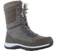 Outdoorwinterstiefel HI-TEC "Riva Waterproof", Damen, Gr. 36, grau (beige), Synthetik, Textil, Schuhe Outdoorwinterstiefel, Winterstiefel, Snowboots, Winterschuhe, wasserdicht & gefüttert, Topseller (