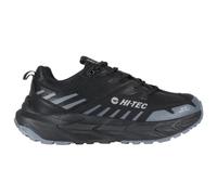 Hi-Tec Fuse Trail Low Trail-Laufschuhe für Herren, Trail-Schuhe für Herren, Wanderschuhe für Herren, Schwarz, Grau (Black Charcoal Grey), 44 EU