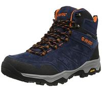 HI-TEC Herren Endeavour WP Walking-Schuh, Marineblau, Schwarz, Orange, 45 EU