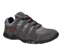 Hi-Tec Herren QUADRA II Walking-Schuh, Anthrazit Zingy Red, 42 EU