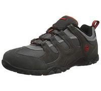 Hi-Tec Herren QUADRA II Walking-Schuh, Anthrazit Zingy Red, 46 EU