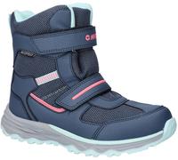 Hi-Tec Jungen Kinder Schuh Penguin Ez Wp Jrg Blue/Lt Blue/Watermelon Red-38