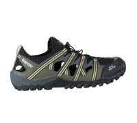 HI-TEC Narval Sportsandalen für Herren/Trekking-Sandalen für Herren, Olivgrün, Schwarz, Olivgrau, 47 EU