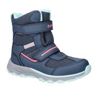 Sneaker HI-TEC "Penguin WP", Mädchen, Gr. 39, blau (blau, pink), Obermaterial: 100% Synthetik synthetic., Schuhe Sneaker (44503963-39) blau, pink