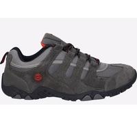 Hi-Tec Herren Quadra Ii Walking-Schuh, Anthrazit, Zingy Red, 46 EU