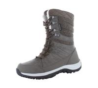 Outdoorwinterstiefel HI-TEC "Riva Waterproof", Damen, Gr. 36, grau (beige), Synthetik, Textil, Schuhe Outdoorwinterstiefel, Winterstiefel, Snowboots, Winterschuhe, wasserdicht & gefüttert, Topseller (
