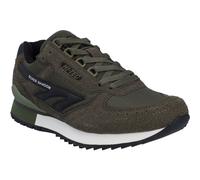 Hi-Tec Silver Shadow PU Wildleder/Polyester Herren Schnürschuhe in Dunkeloliv EU 47.5 / UK 12
