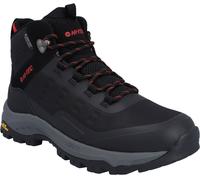 Wanderschuh HI-TEC "Hi-Tec Stiefel Storm Expedition Sport Wp", Herren, Gr. 39, Normalschaft, schwarz, rot, Obermaterial: 60% Textil + 40% Synthetik Futter: 100% Textil Innensohle: 90% EVA/10% Textil L