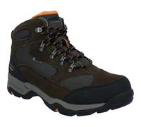 Hi-Tec Storm Waterproof, Herren Trekking- & Wanderstiefel, Braun (Dark Chocolate/dt Taupe/Burnt Orange), 41 EU