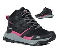 Hi-Tec Toubkal Mid Waterproof Damen Wanderschuhe schwarz/rosa - 40