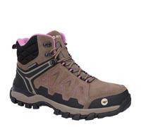 Hi-Tec V-Lite Explorer Wp Damen-Wanderschuhe, Braun / Flieder, 41 EU