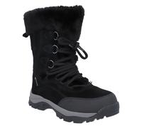 Winterstiefel HI-TEC "Moritz WP 200", Damen, Gr. 42, schwarz, Leder, mehrfarbig, sportlich, Schuhe, Snowboots, Winterboots, Winterschuhe, mit 200g Thinsulate Isolierung (83351862-42) schwarz