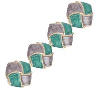 HIAKDOFT 4 Stück Vintage Metallknöpfe 21mm Retro Strickknöpfe zum Annähen für Kleidung Basteln Taschen und Hüte